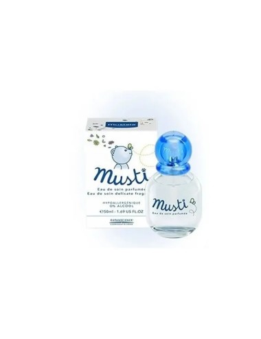 Mustela Musti Eau De Soin Fragrance Delicate Cologne Water 50ml