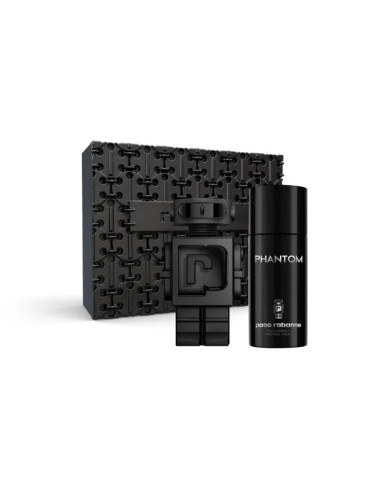Paco Rabanne Phantom Parfum Eau De Parfum Vaporisateur 100ml Coffret 2 Produits Christmas 2023