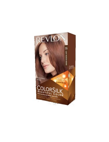 Revlon Colorsilk Sans Amoniaque 55 Light Reddish Brown 