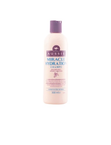 Aussie Miracle Hydratation Shampoing 300ml