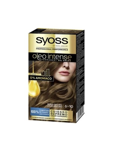 Syoss Oleo Intense Permanent Hair Color 6-10 Dark Blonde