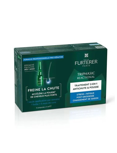 Rene Furterer Triphasic Traitement Anti-Chute 12 Ampoules