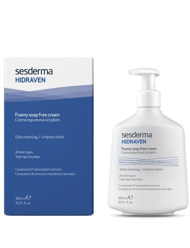 Sesderma Hidraven Crème Moussante Sans Savon 300ml