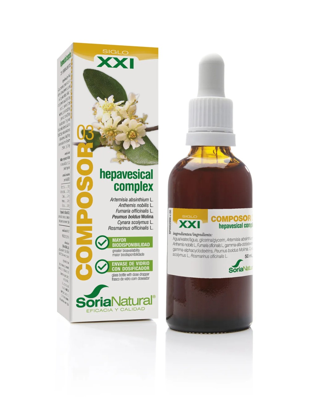 Soria Composor 3 Hepavesical Complex S Xxi 50ml