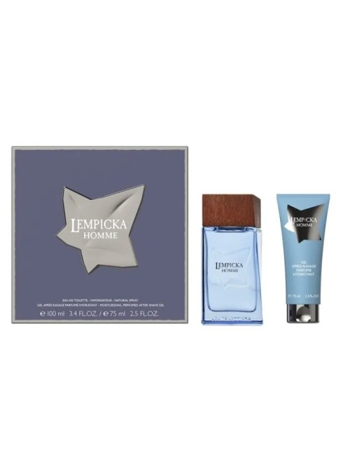 Lolita Lempicka Homme Eau De Toilette Vaporisateur 100ml Coffret 2 Produits