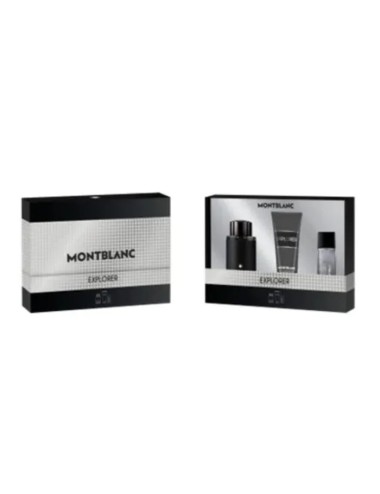 Montblanc Explorer Eau De Parfum Vaporisateur 100ml Coffret 3 Produits