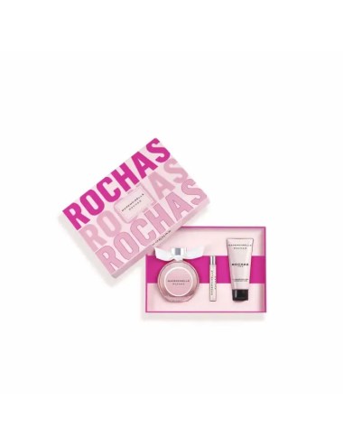Rochas Mademoiselle Eau De Parfum Vaporisateur 90ml Coffet 3 Produits