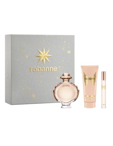 Rabanne Olympéa Eau De Parfum Vaporisateur 80ml Coffret 3 Produits
