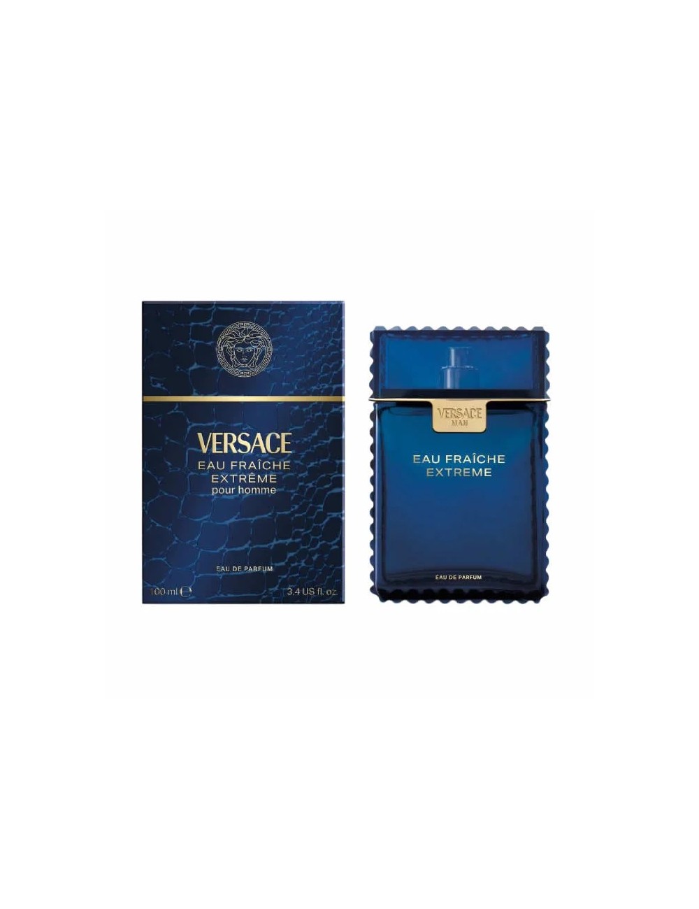 Versace Eau Fraîche Extreme Pour Homme Eau De Parfum Vaporisateur 100ml