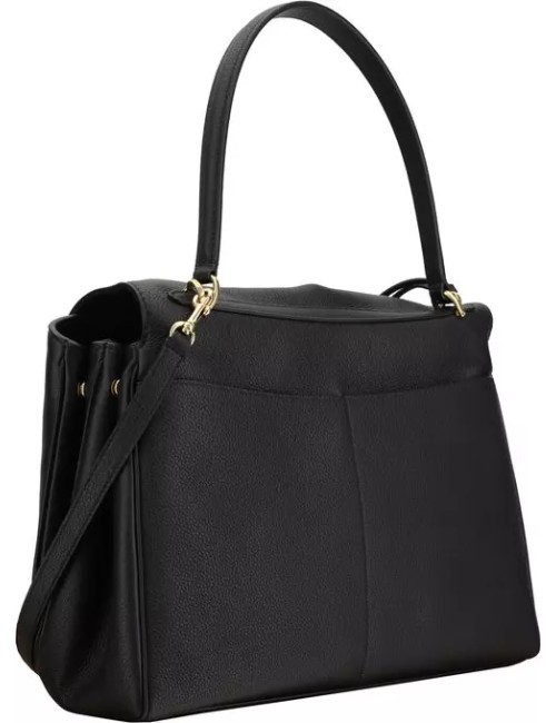 Sac bandoulière Balenciaga Bos Taurus en cuir de veau noir