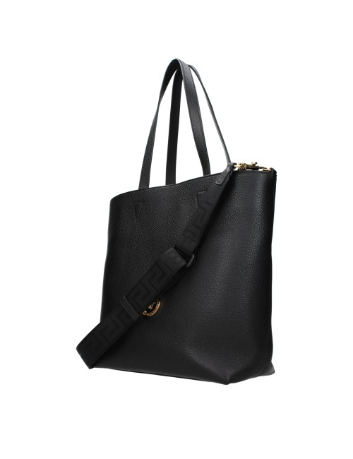Sac bandoulière Versace en cuir noir