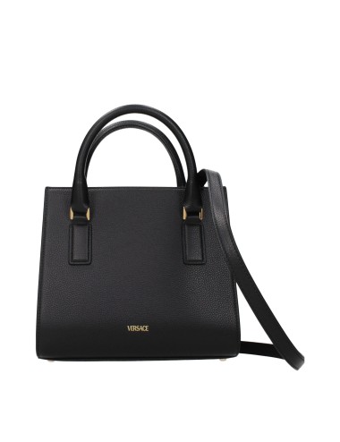 Sac à main Versace en cuir noir