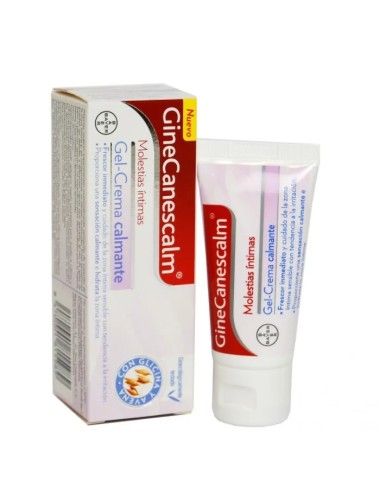Ginecanesgel Ginecanescalm Gel Crème Apaisant 15g