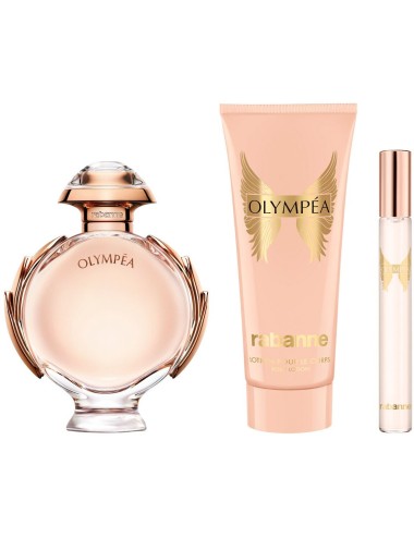 Rabanne Olympéa Eau De Parfum Vaporisateur 80ml Coffret 3 Produits