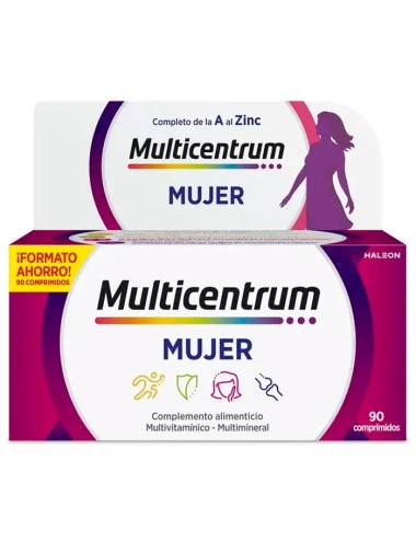 Multicentrum Femme 90 Comprimés 