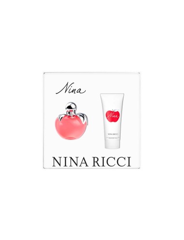 Nina Ricci Nina Eau De Toilette Recargable 80ml Creamy Loción Corporal 75ml