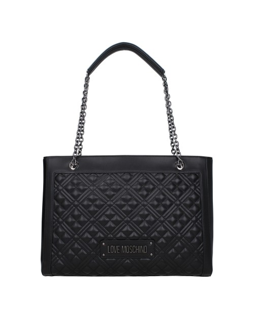 Sac Love Moschino femme noir épaule logo élégant luxe