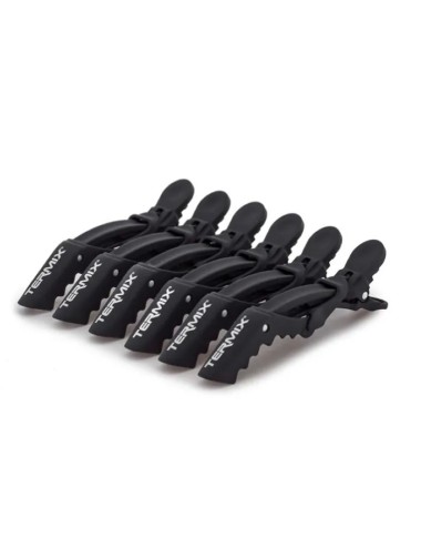 Termix Professional Soft Touch Hair Clips 6 Units