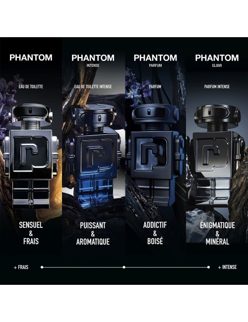 Paco Rabanne Phantom Intense Eau De Parfum Vaporisateur Rechargeable 150ml