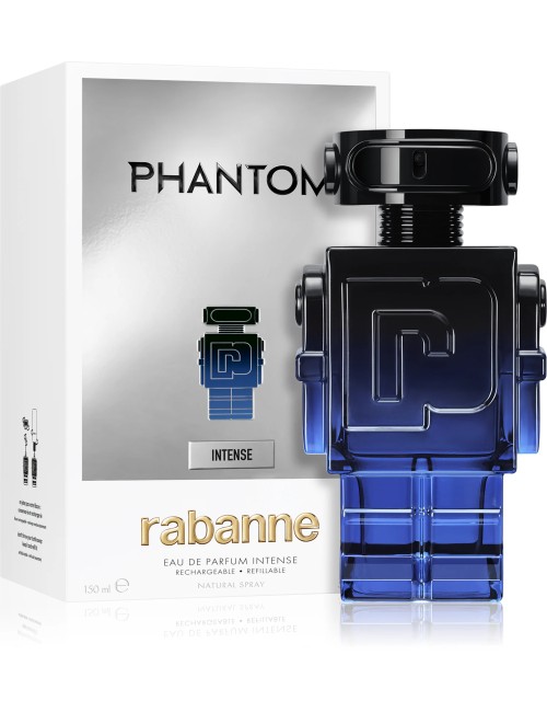 Paco Rabanne Phantom Intense Eau De Parfum Vaporisateur Rechargeable 150ml