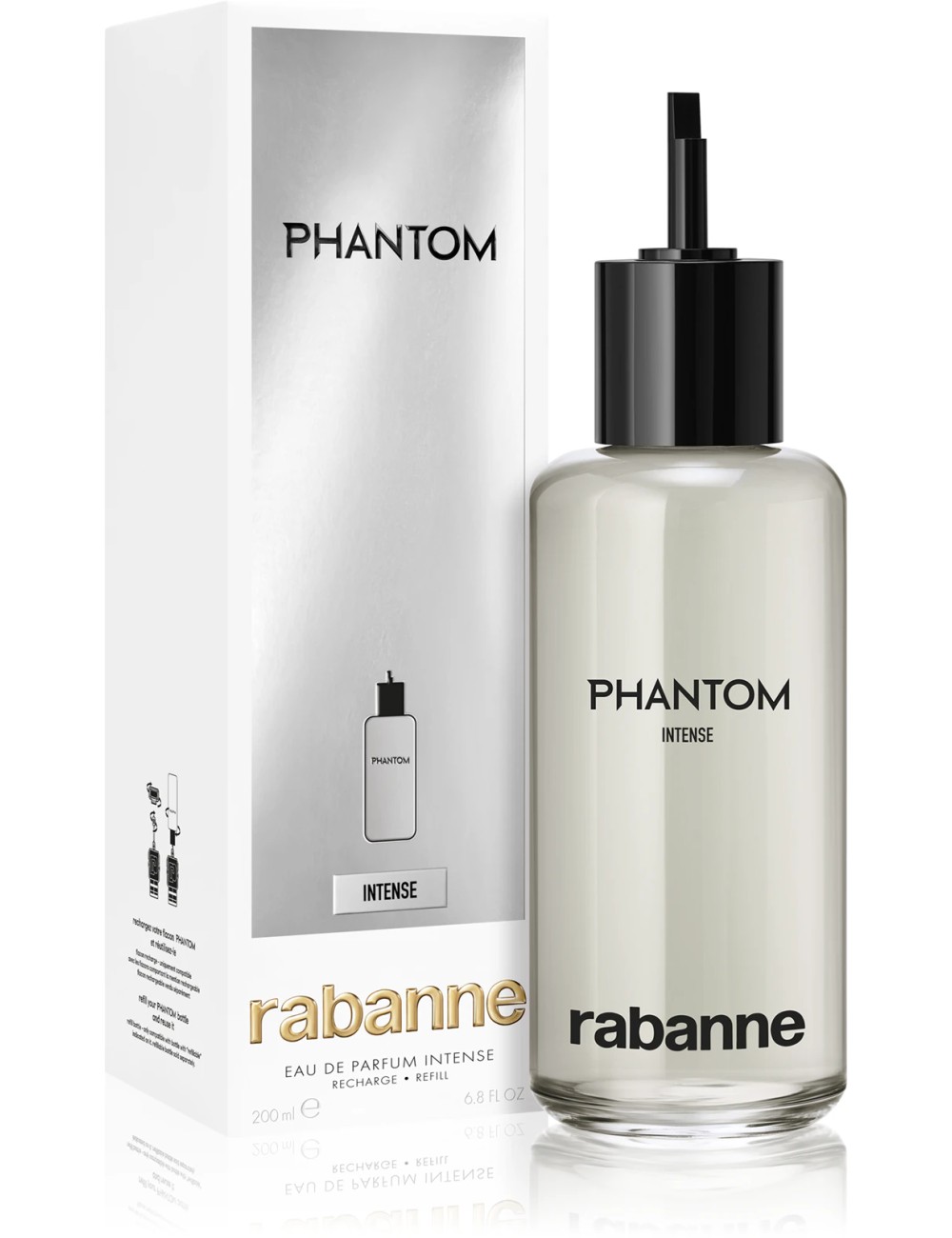 Paco Rabanne Phantom Intense Eau De Parfum Recharge 200ml