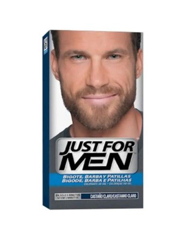 Just For Men Moustache Et Barbe Châtain Clair 28.4g
