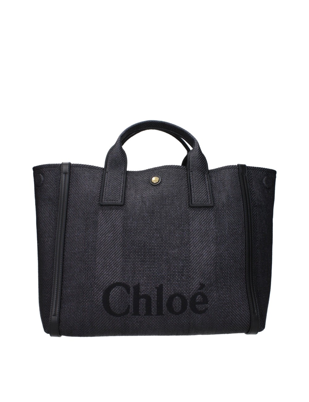 Chloé Sacs À Main Femme Tissu Noir/Bleu Navy
