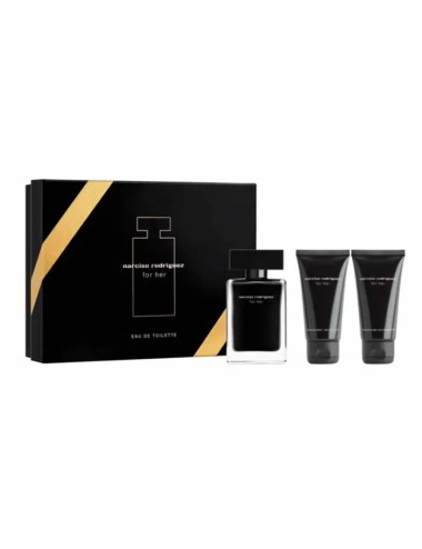 Narciso Rodriguez For Her Eau De Toilette Vaporisateur 50ml Coffret 3 Produits