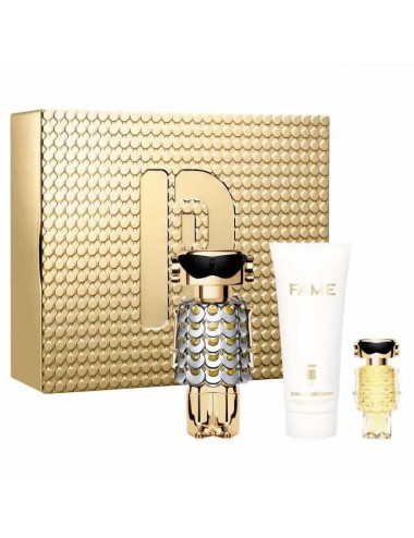 Paco Rabanne Fame Eau De Parfum Vaporisateur 80ml Coffret 3 Produits