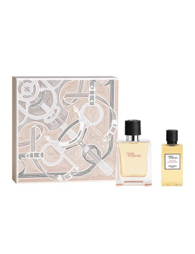 Hermès Hermes Terre Dhermes Eau De Toilette Pour Homme 50ml Spray Gel De Baño 40ml