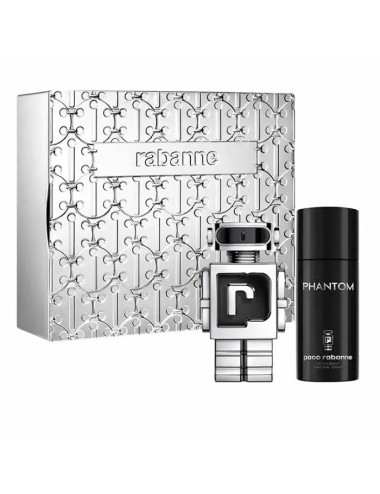 Paco Rabanne Phantom Eau De Toilette Vaporisateur 100ml Cofret 2 Produits