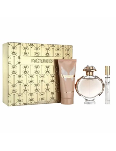 Paco Rabanne Olympea Eau De Parfum Vaporisateur 80ml Coffret 3 Produits