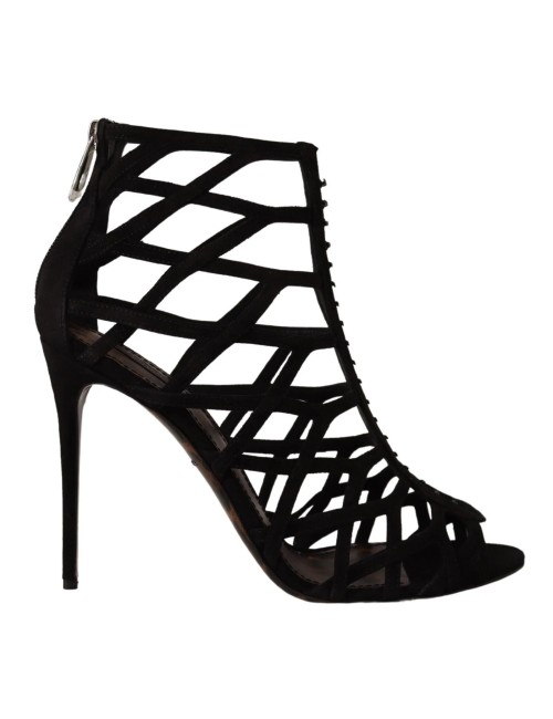 Sandales à brides cuir beige élégantes talons fins luxe femme