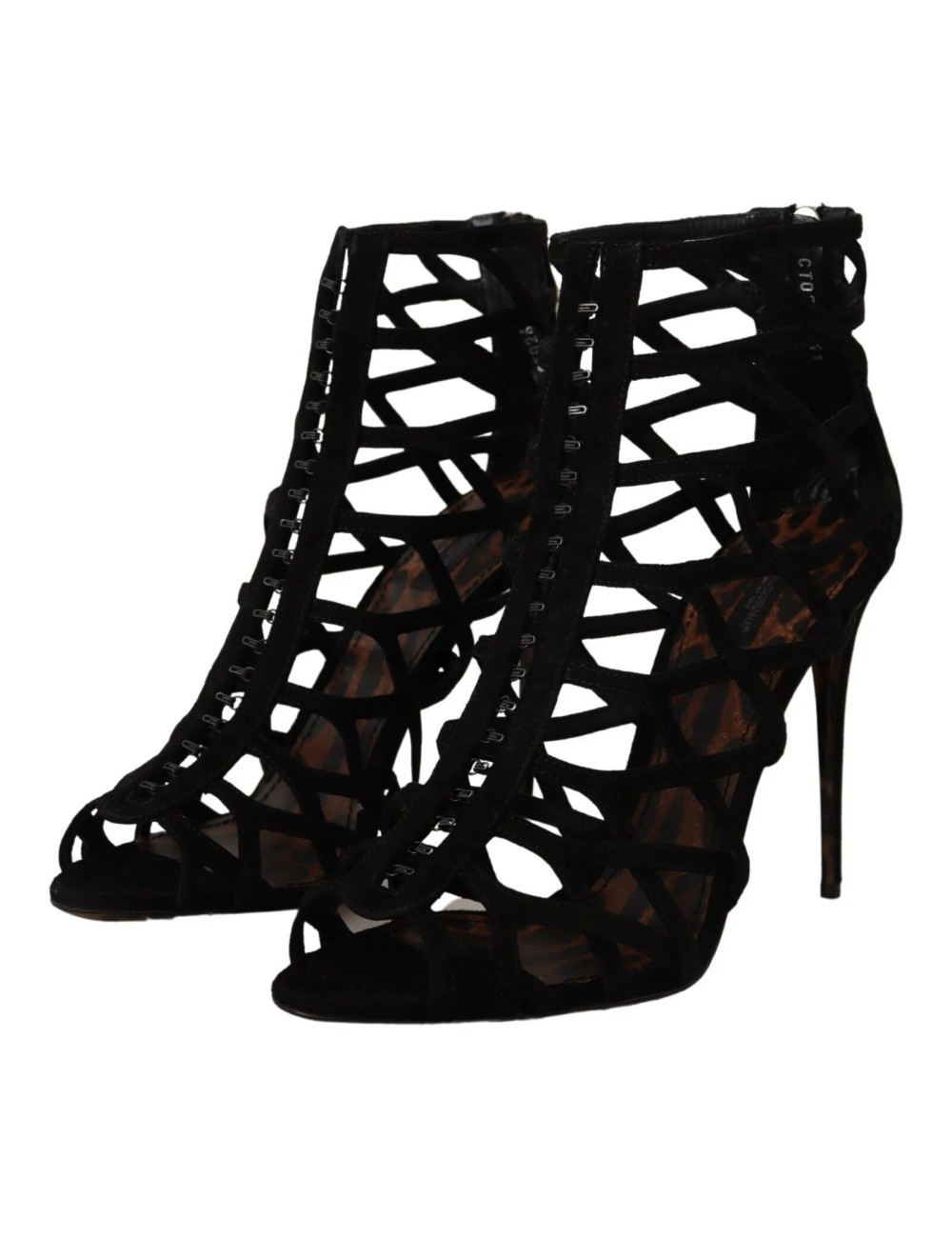 Sandales à brides cuir beige élégantes talons fins luxe femme