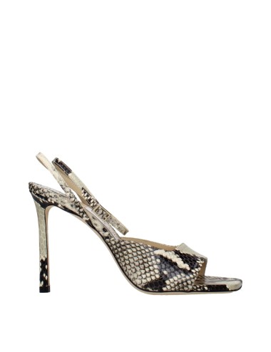 Jimmy Choo Sandales Multicolores : cuir luxueux et talon stiletto
