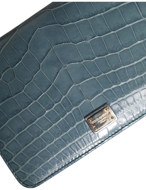 Sac Dolce & Gabbana vert cuir exotique – Mini crossbody luxe