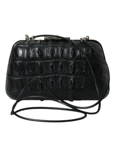 Pochette Balenciaga Crocodile Noir — Luxe & Élégance Absolue