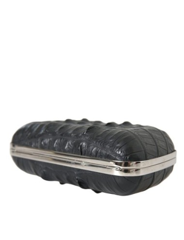Pochette Balenciaga Crocodile Noir — Luxe & Élégance Absolue