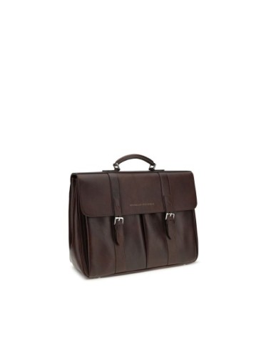 Brunello Cucinelli Bordeaux Calf Leather Bos Taurus Luggage And Travel - Paloma Private Club