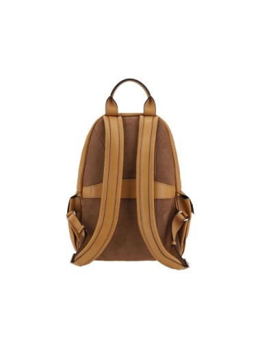 Brunello Cucinelli Brown Calf Leather Bos Taurus Backpack