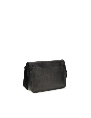 Saint Laurent Black Calf Leather Bos Taurus Shoulder Bag