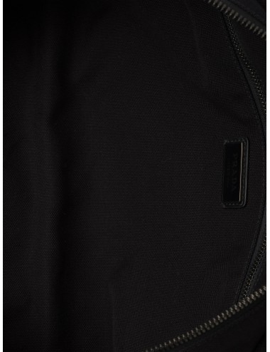 Sac Prada 48H Noir Toile Coton Luggage Travel Bag