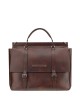 Brunello Cucinelli Bordeaux Calf Leather Bos Taurus Luggage And Travel