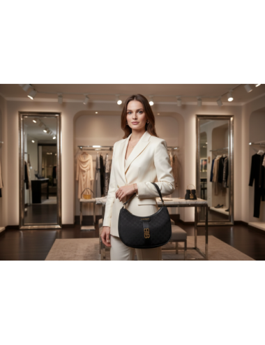 Sac à main Laura Biagiotti en polyester noir pour femme