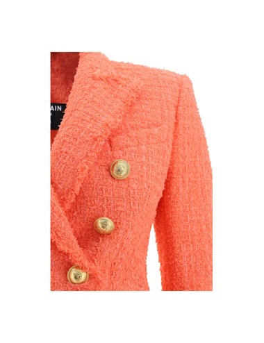 Blazer Orange Femme  -BALMAIN
