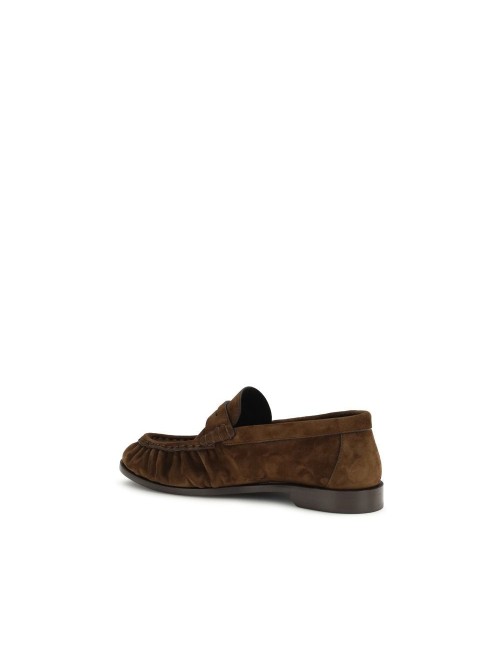 Mocassins cuir brun Bos Taurus – Luxe italien slip-on élégant