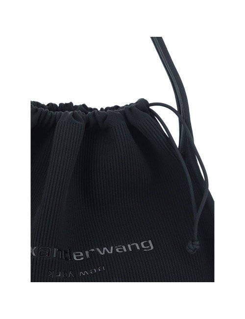 Sac à main Alexander Wang en polyester noir