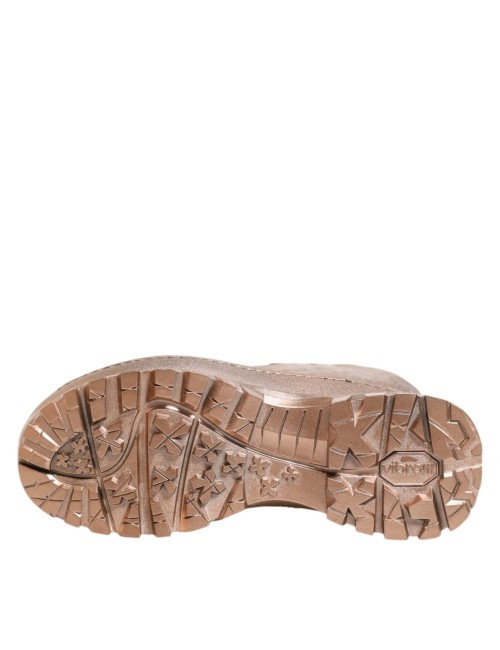 Dolce & Gabbana Rose Gold Rubber Pull On Rain Boots  Shoes