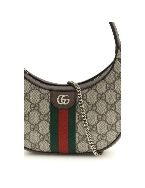 Sac à épaule Ophidia petit format Gucci en tissu multicolore