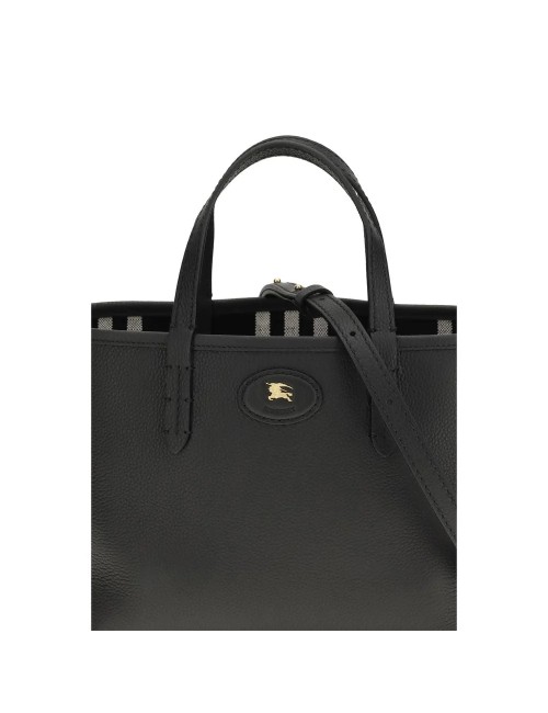 Sac bandoulière Burberry Bos Taurus en cuir de veau noir
